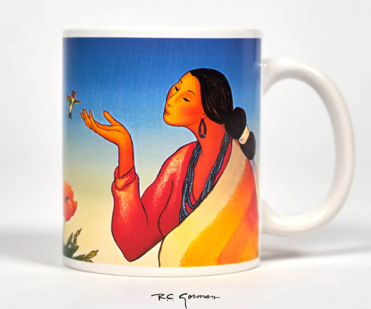 Chinle Ruby Throated Hummingbird - Mug