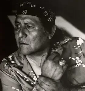 R.C. Gorman with RIng
