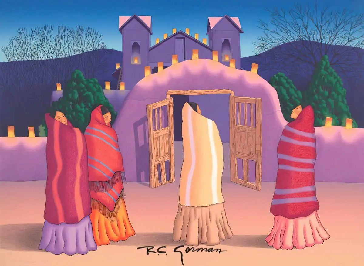 Luminarias - R.C. Gorman Navajo Gallery