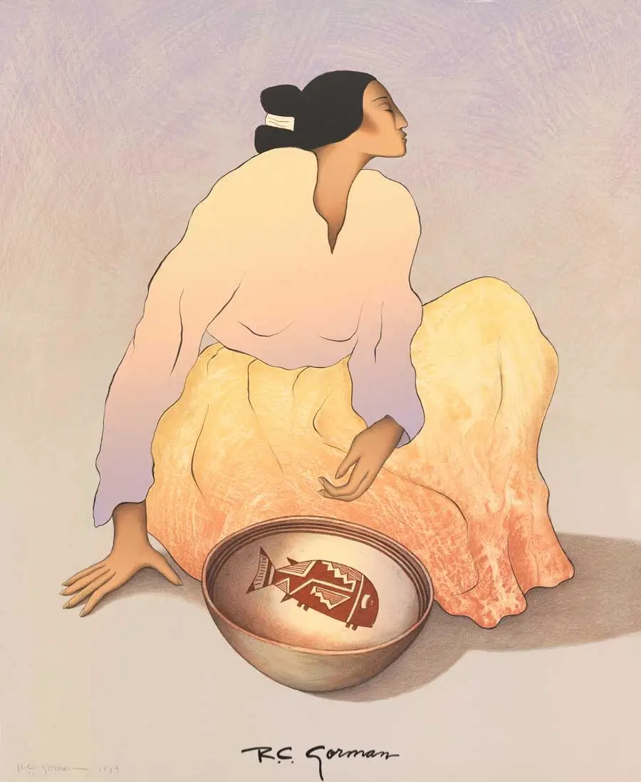 Mimbres Woman