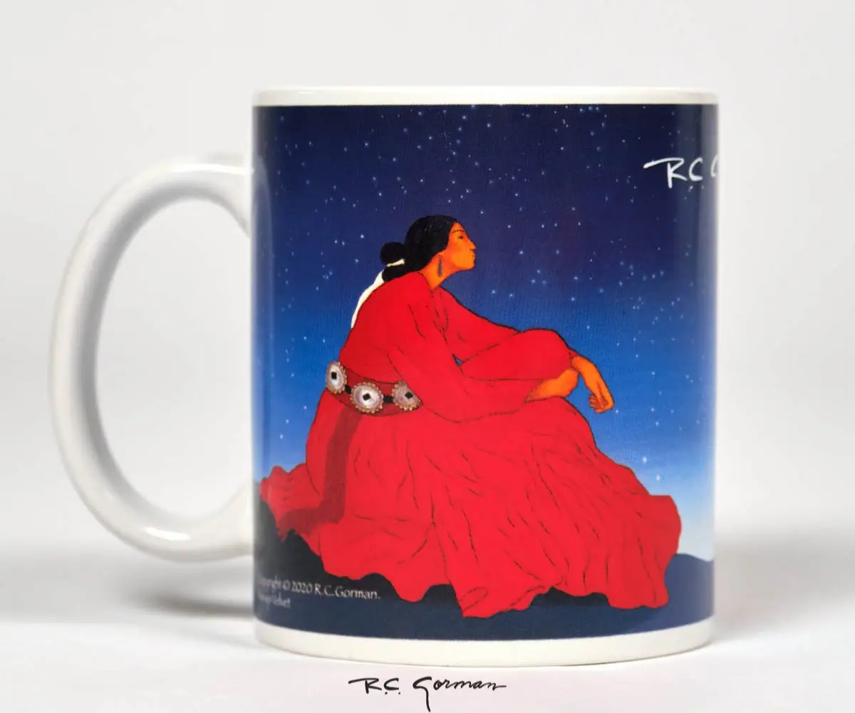 Navajo Velvet Mug left