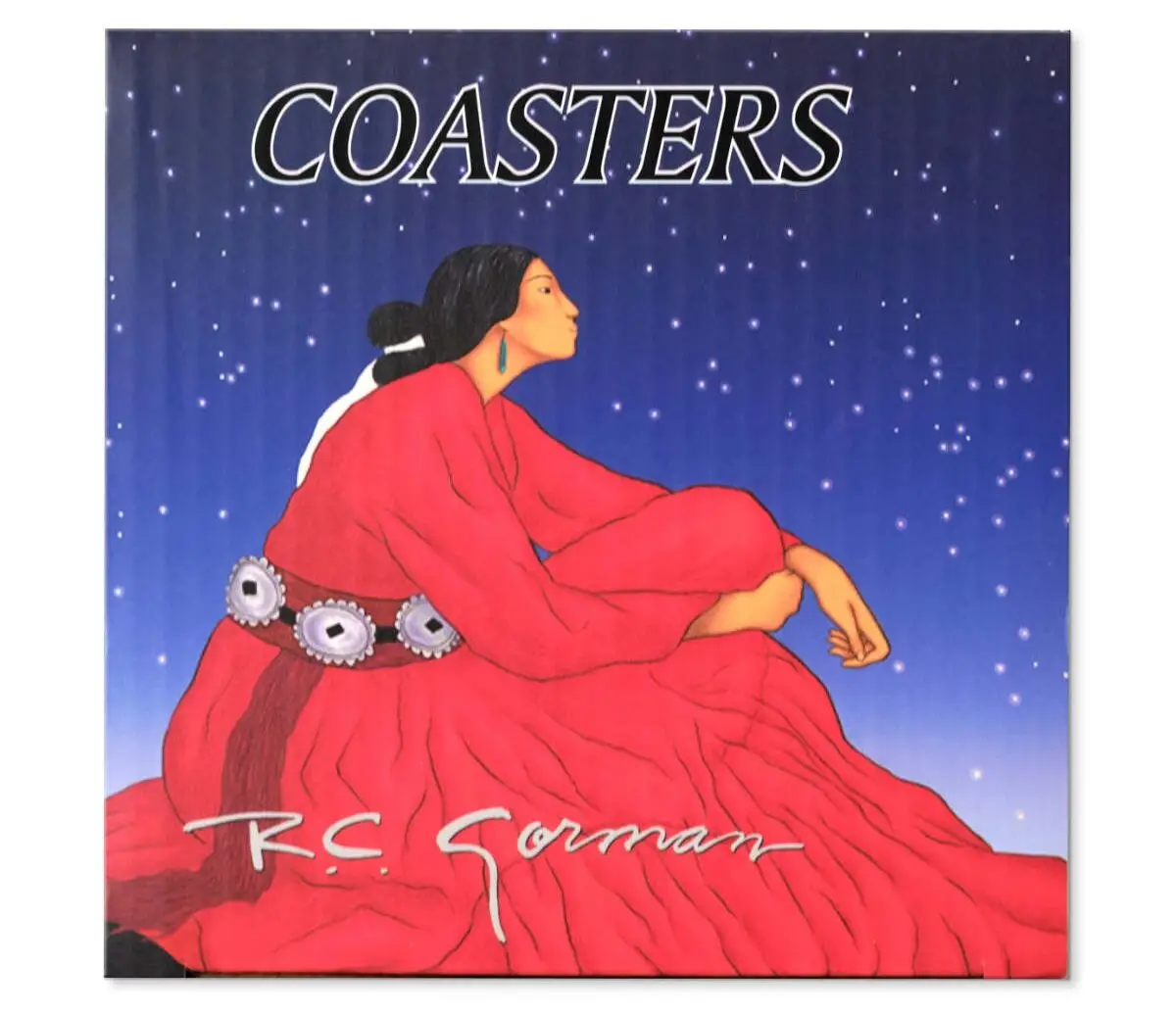 R.C. Gorman - Set of 6 Boxed Coasters & Stand
