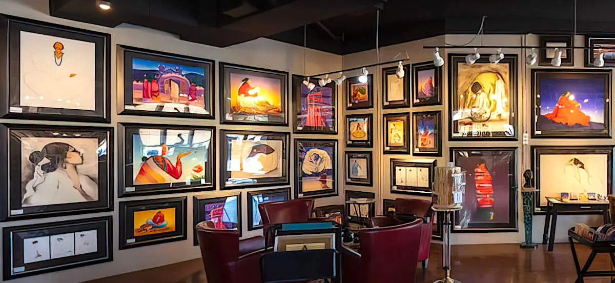 R.C. Gorman Navajo Gallery - Tubac Arizona