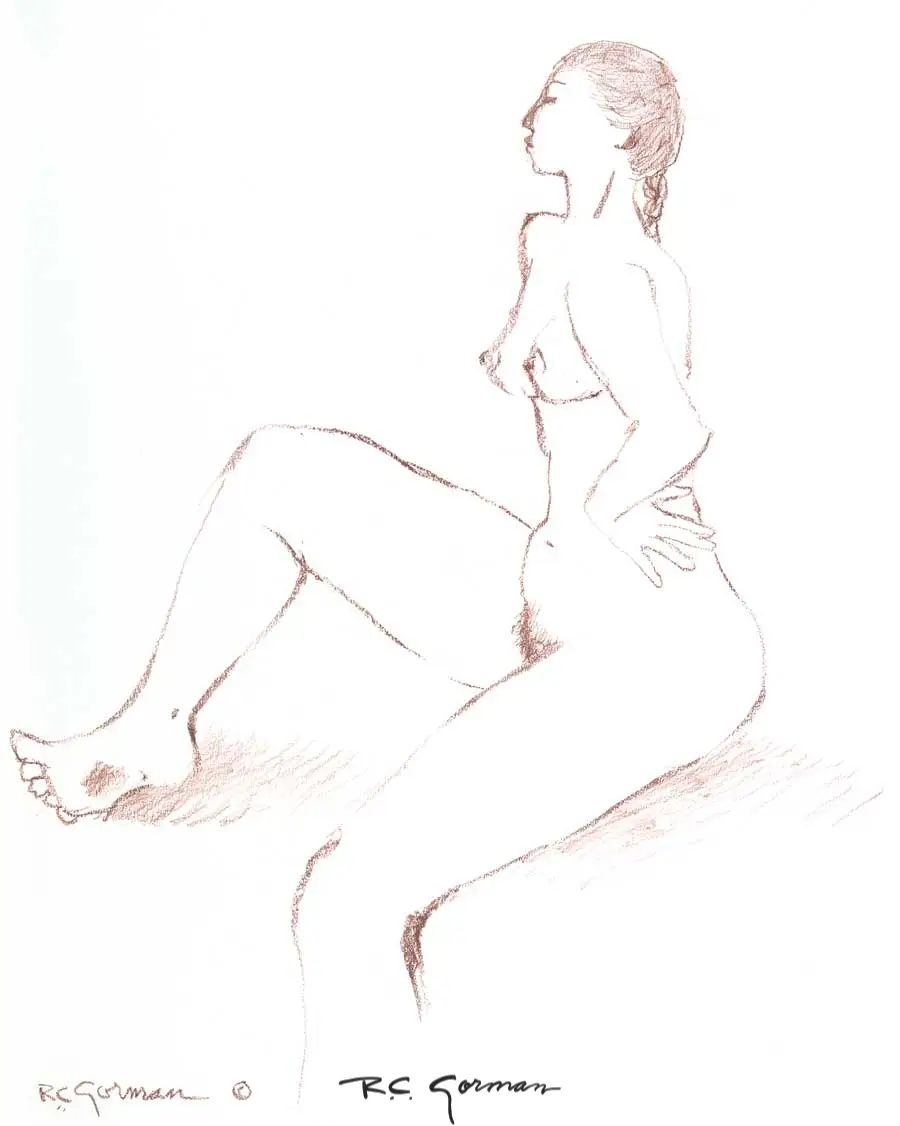 Woman with Braids