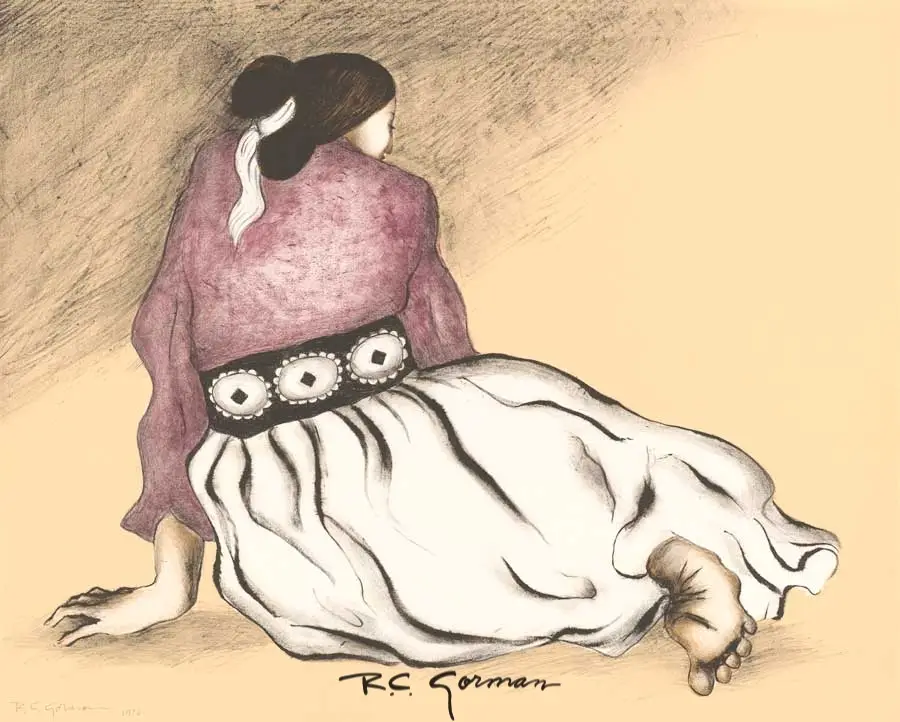 Woman with Concha St III